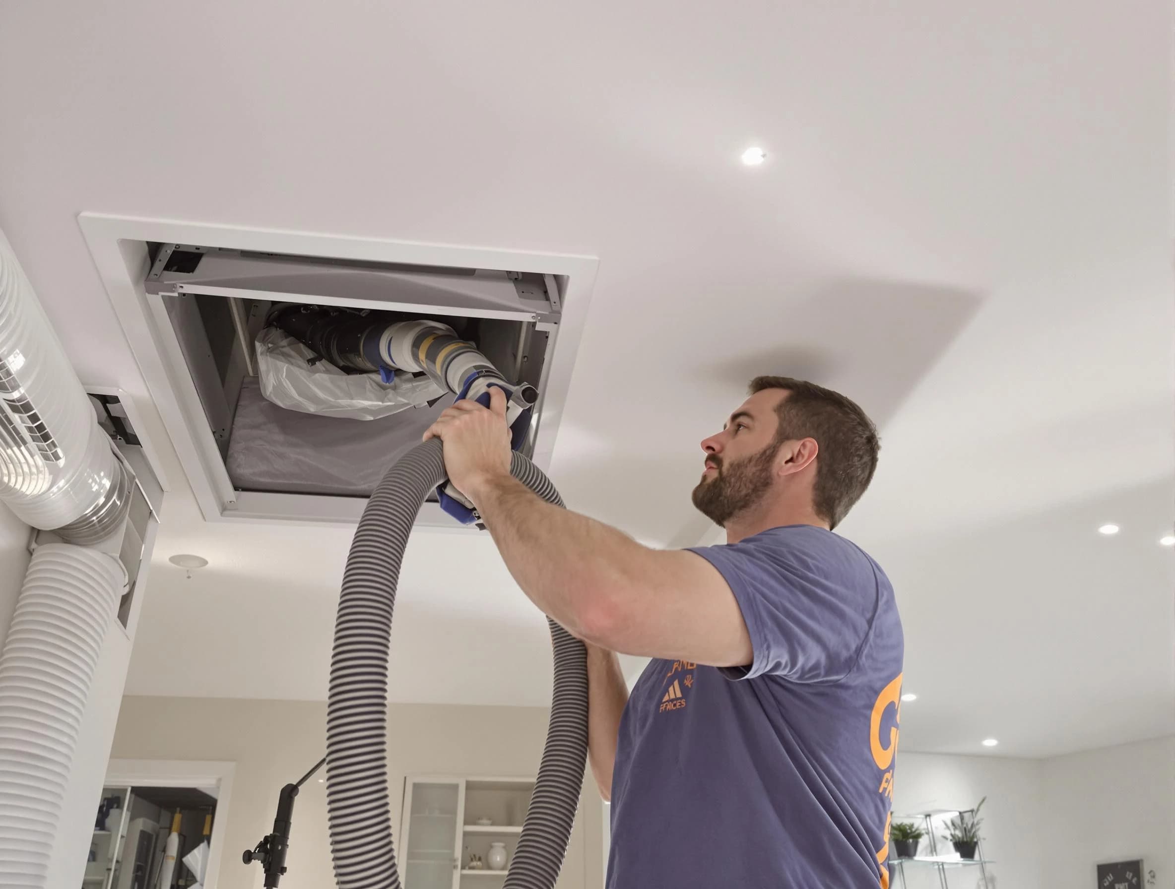 Precision indoor duct cleaning by Moore Air Duct Cleaning in Moore