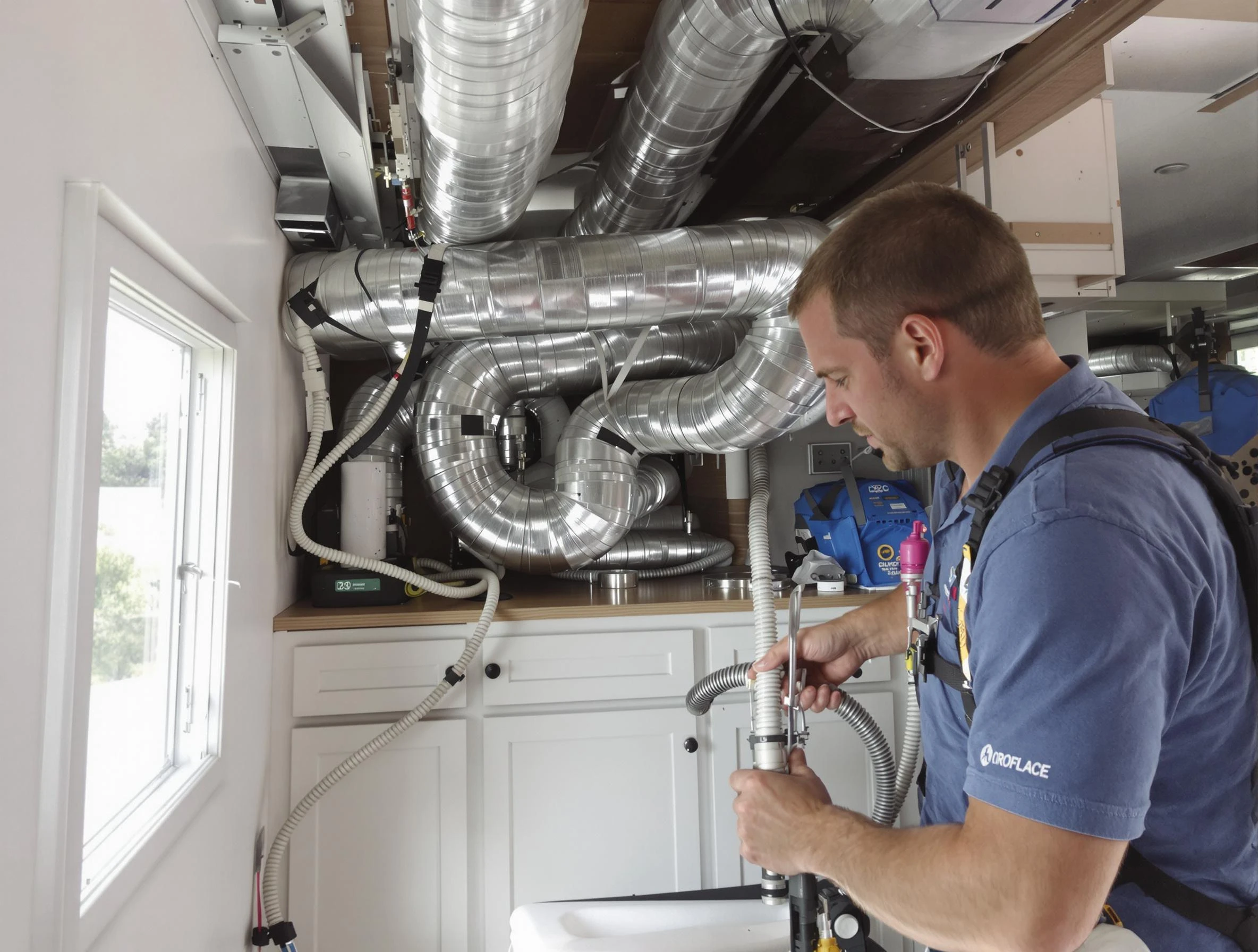 Mobile Home Air Duct Cleaning in Moore