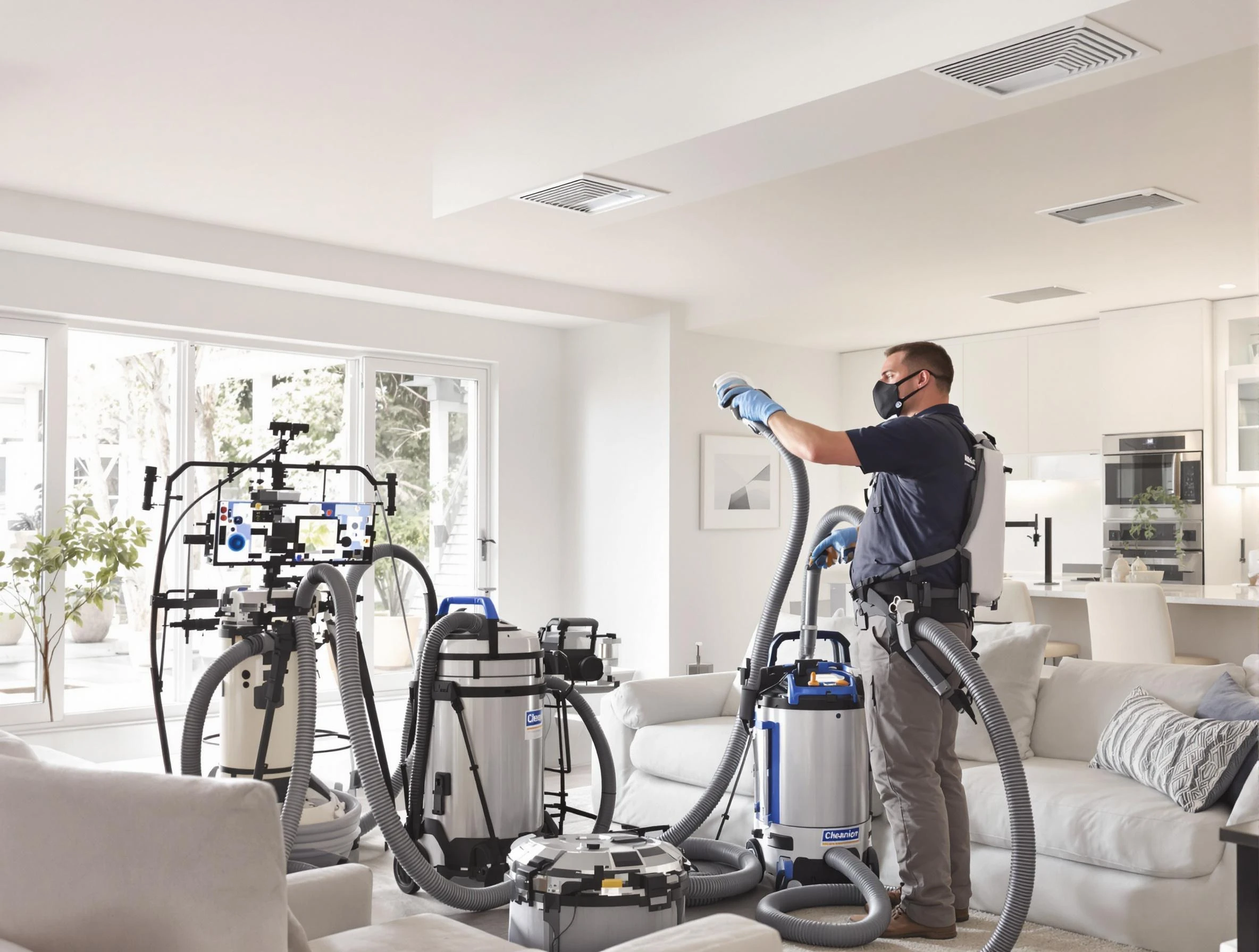 Professional AC duct cleaning by Moore Air Duct Cleaning in Moore