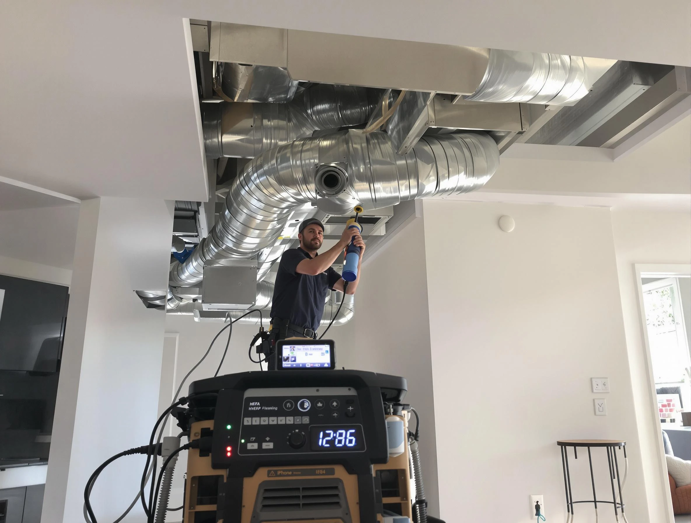 Advanced pure air duct cleaning by Moore Air Duct Cleaning in Moore